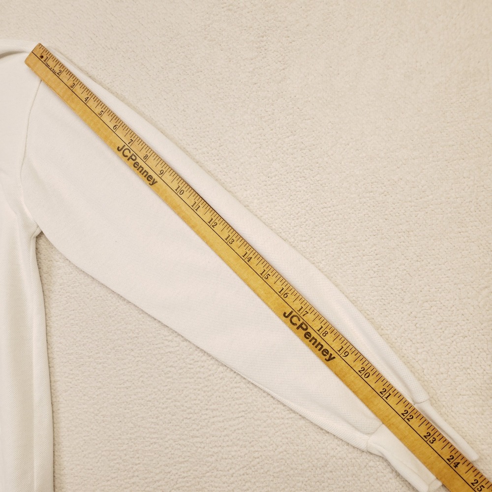 Great American Originals Polo Shirt Mens Medium White Swift Airplane Vintage USA - Picture 8 of 9